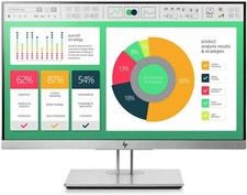 HP EliteDisplay E223 21.5 inch Widescreen IPS Monitor W/ Stand, VGA/Power cable