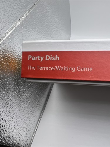 GRAHAM KNUTTEL PARTY DISH THE TERRACE WAITING GAME DIVIDED SERVING DISH 14"x7" - Picture 7 of 10