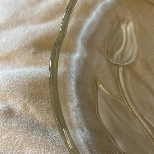 Tulipe Collection 12" feine Kristallplatte von Studio Crystal Made in Germany - Bild 6 von 17