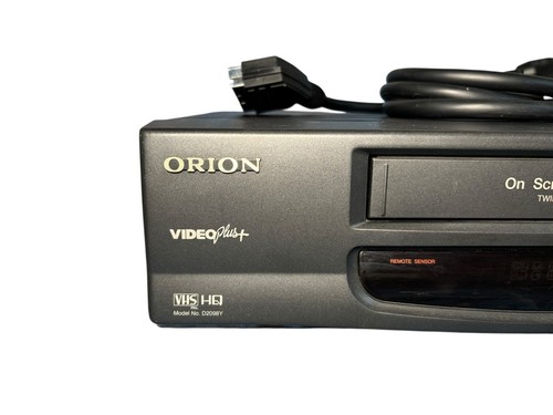 Reproductor VHS VCR Orion D2098Y Grabador Probado y Funciona con Scart pero Sin Control Remoto - Imagen 4 de 12