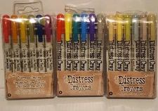 Ranger Tim Holtz Distress Crayon Set 3 Sets #2, #4, & #8 Pack of 6 Each