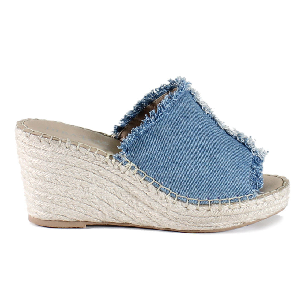 Повседневные женские босоножки Diba True Go Party Espadrille синего цвета 50639-400
