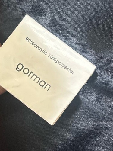 gorman Textured Zip Crop Jacket Size 12 Black - Picture 5 of 6