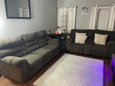 Brown sectional couch, excellent condition, non smoking home