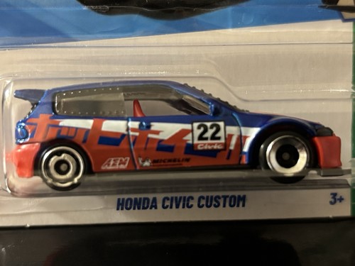 Hot Wheels Set Of Honda Civic Custom & Ford Escort - Picture 3 of 11