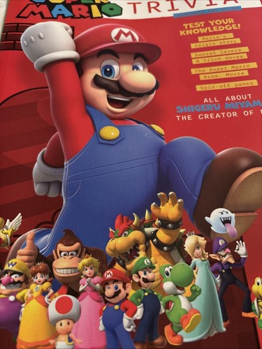 SUPER MARIO TRIVIA MAGAZINE ISSUE 52 (FREE SHIPPING - BRAND NEW MAGAZINE) - Bild 3 von 4