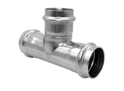 5 Stück Connect Inox Edelstahl Pressfitting T-Stück 15mm 
