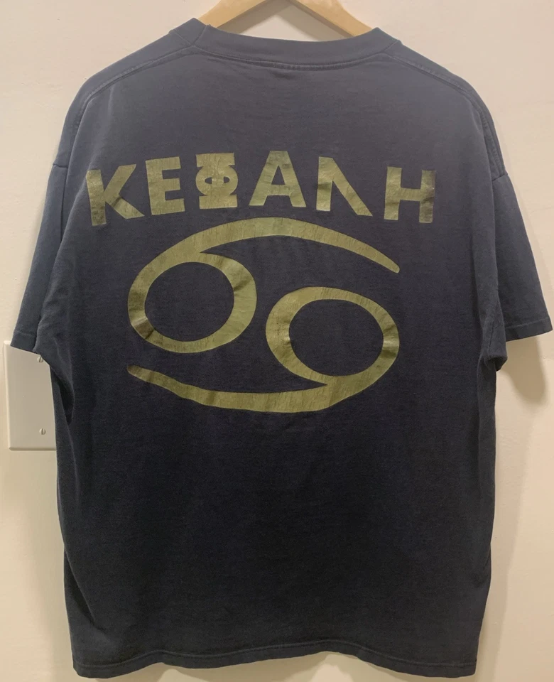 Camisa Brockum Vintage Ministry 1991 90s Salm 69 Manga Corta Talla XL 23x27 pulgadas Foto 4 de 4