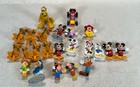 Disney Lots of Pluto +Some Other Character Figures+Vtg Wood Minnie Donald Mickey