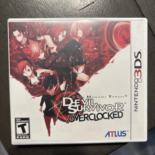 NEW & SEALED - Shin Megami Tensei: Devil Survivor Overclocked Nintendo 3DS, 2011