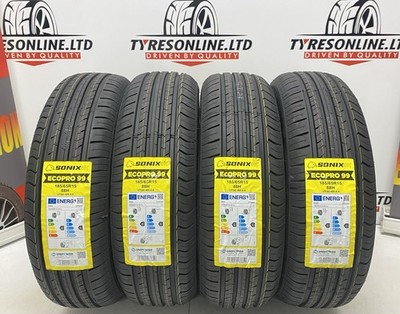 4 X 185 65 15 SONIX 185/65R15 88H M+S BRAND NEW PERFORMANCE TYRES