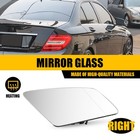 Right Clear Mirror Glass Heated Fit Mercedes-Benz C250 C300 C350 CL CLS E GLK S