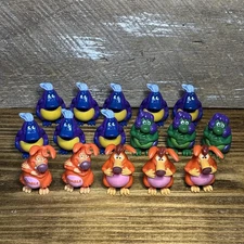 Yowie World Lot 16 PVC 2" Mini Figures Yowies Rumble Squish Ditty (D)