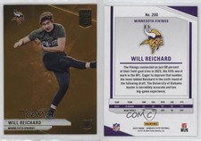 2024 Panini Donruss Elite Rookies Orange /399 Will Reichard #200 Rookie RC