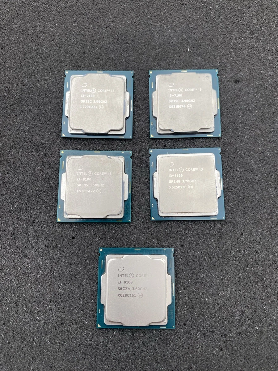 25+ Intel Core i3-6100 Processor Model Computer Processors (CPUs