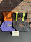 NEW Trader Joe's Mini Halloween Canvas Tote Bag Set Of 4 Colors !SAME-DAY SHIP!