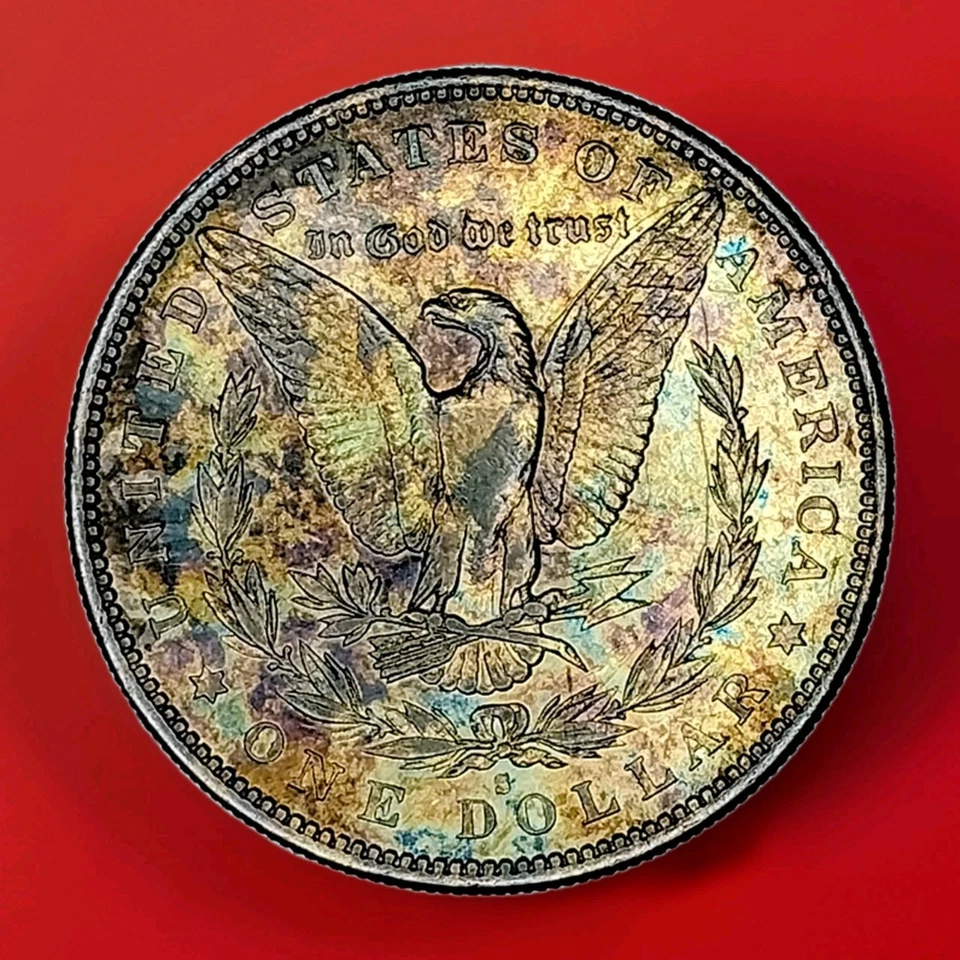 Dólar Morgan 1884 S XF Monstruo Tonificado Escasa Fecha Clave ¡¡Envío Gratis!!! Foto 2 de 2