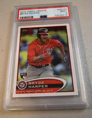 2012 Topps Update #US183 Bryce Harper PSA 9 RC 