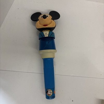 Walt Disneys World On Ice Flash Light Mickey Mouse 1981 Happy Lite World Vintage