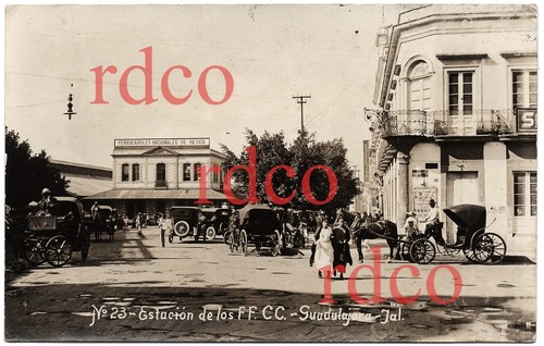GUADALAJARA Jalisco, Estación de Ferrocarril; Mexico