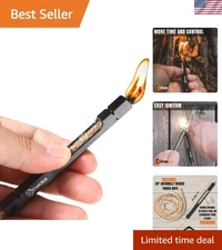 Fire Starter Wick - 39" Waterproof Survival Tool for Campfires & Outdoor Light