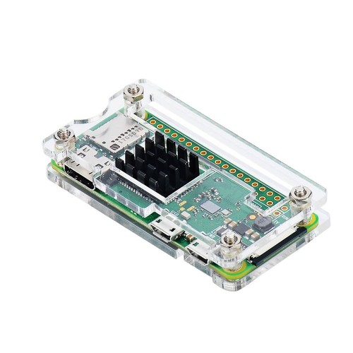 Raspberry Pi Zero 2 W Case Kit with Raspberry Pi Zero 2 W Case Power Supply - Picture 7 of 8