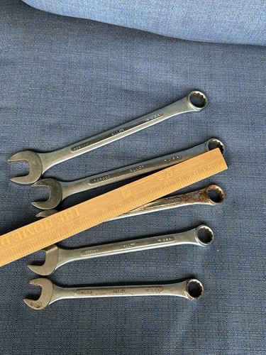 LOT of 5 SK S-K Tools Standard Combination Wrenches See Pictures (g1) - Picture 2 of 15