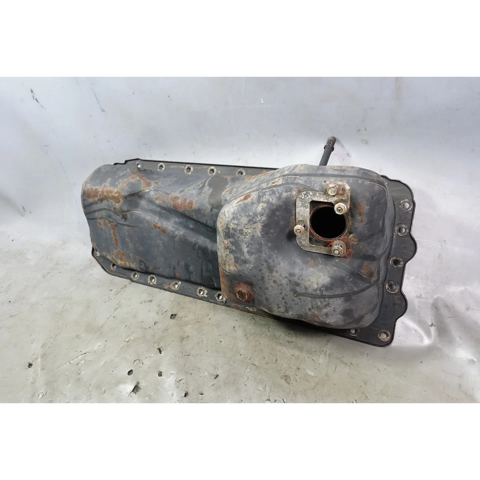 2006 BMW N52 6-Cyl Early Steel Engine Oil Pan for Manual Trans Z4 3.0 E90 OEM - Image 3 of 4