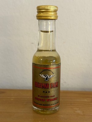 Whisky-Miniatur: Highland Eagle  - blended scotch Whisky - 40 % - 2cl !!!!