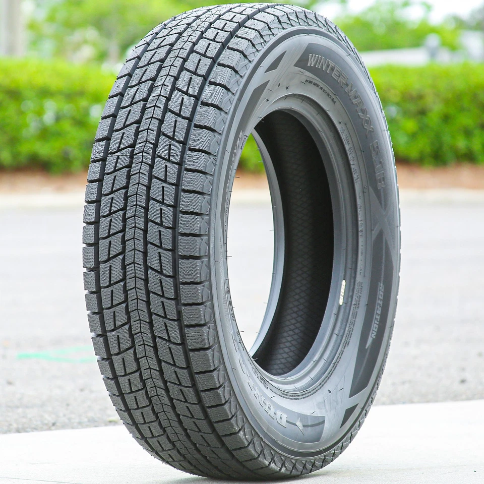 4 Tires Dunlop Winter Maxx SJ8 235/65R17 108R XL (Studless) Snow Foto 4 de 4