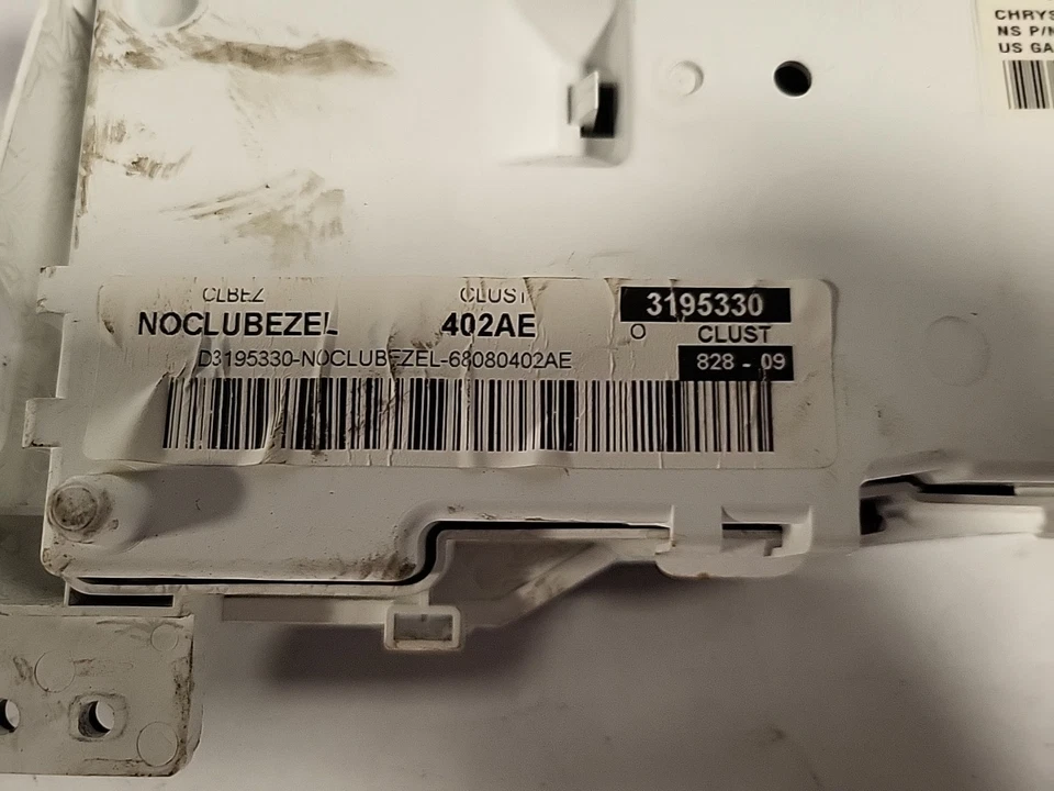 2011-2012 Jeep Patriot Speedometer Instrument Cluster Gauges 68080402ac F1ZVZ I4 Foto 4 de 4