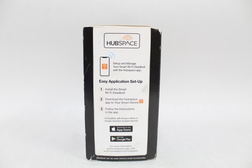 Defiant Satin Nickel Smart Wi-Fi Deadbolt Powered by Hubspace - HSGC6X2D01AJ - Picture 4 of 7