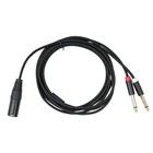 Câble Microphone Audio XLR Mâle Vers  Prise 6,35 Mm, Répartiteur en Y, 1 M V8C5