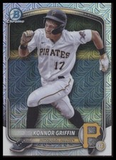2025 Bowman #BCP-86 Konnor Griffin Chrome Prospects Mojo Refractors