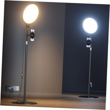 10.5" Ring Light with Stand and Phone Holder - 72" Tripod for iPhone with Black