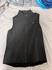 OFFICIAL WALMART VEST HIGH QUALITY MANAGER BLACK MEDIUM MEN