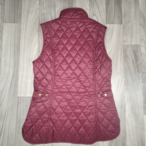 Barbour Weste Damen Größe 6 (UK10) Otterburn Gilet Cabernet Rot Stepp Neu mit Etikett - Bild 2 von 18