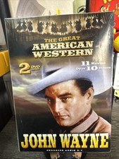 The Great American Western: John Wayne (DVD, 2003, 2-Disc Set) NEW  BOX-25