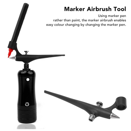 Marcador Aerógrafo ABS Pintura Cepillo de Aire Herramienta de Pulverización de Pintura para Colorear Pieza - Imagen 11 de 23