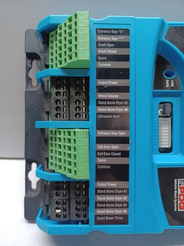 PDQ Vehicle Wash System Control Node I/O Module Panel Car Wash - UNTESTED - Picture 5 of 10