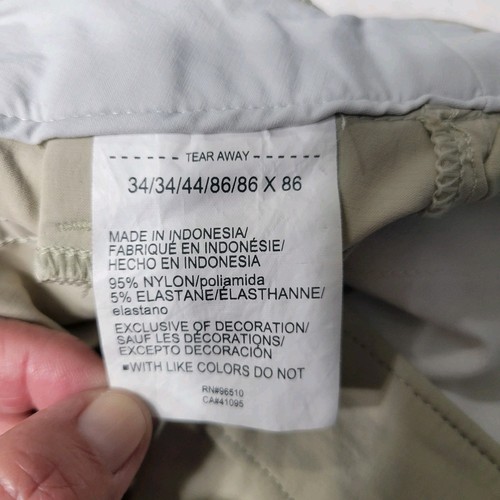 Pantaloni Under Armour Uomo 34 Stone Storm Fish Hunter Cargo Sciolti Heatgear Pesca - Foto 11 di 14