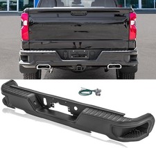 Rear Bumper Step Bumper Assembly Compatible With 2019-2023 Chevy Silverado 1500