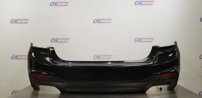 18 BMW M550I G30 COMPLETE REAR BUMPER ASSEMBLY BLACK