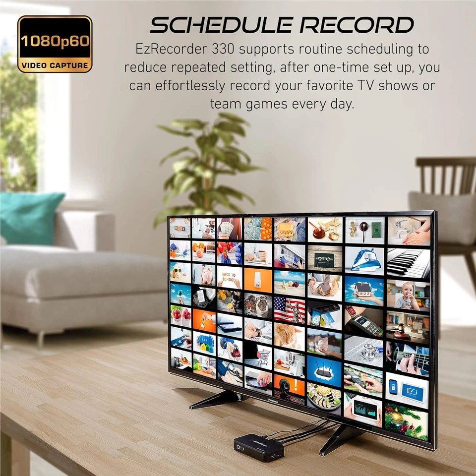 AVerMedia EZRecorder 330,4K Pass-Through & 1080p Record, HDMI Recorder, PVR, DVR - Image 4 of 4