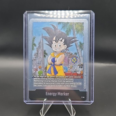 Bandai Dragon Ball Super Card Game Energy Marker E-44 Son Goku Regular