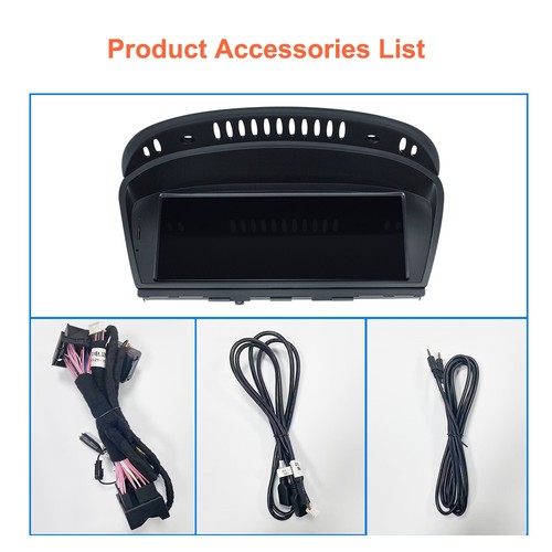 8.8" Wireless Carplay Android Auto Touchscreen For BMW E90 E91 E92 E60 E61 CIC - Picture 15 of 22