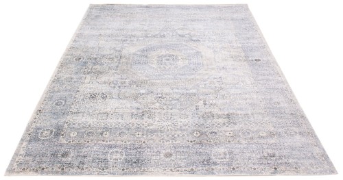 Traditional Hand-Knotted Bordered Carpet 9'9" x 13'10" Wool Area Rug - Picture 3 of 9
