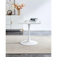 23.62 Inch Dining Table White