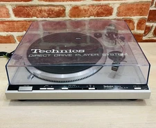 Technics SL-Q3 Direct Drive Turntable Record Player Working