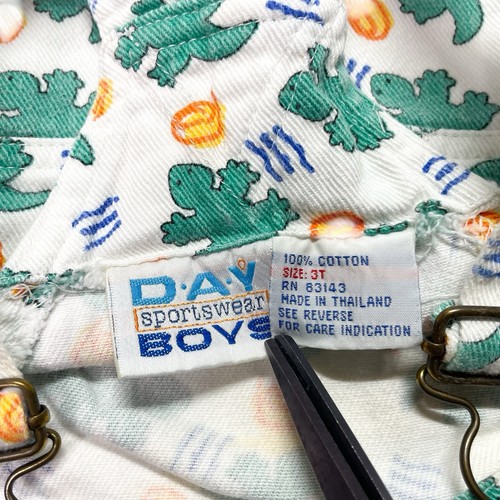 Mono corto vintage de día con gecko lagarto para niños talla 3T - Imagen 4 de 9